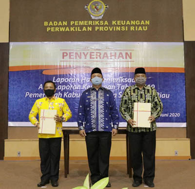 Siak Raih Predikat WTP untuk ke-9 Kalinya, Bupati: Alhamdulillah